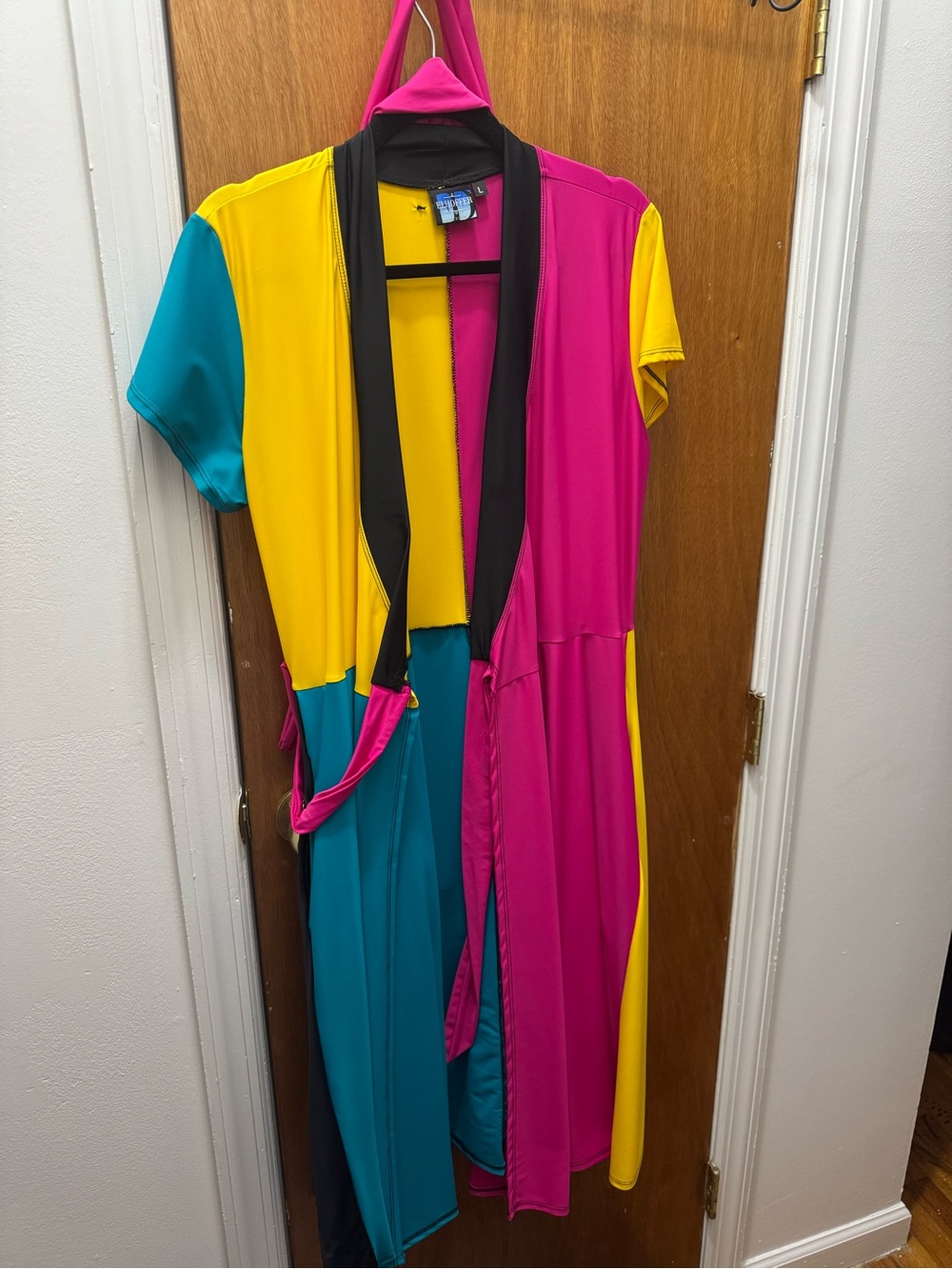 Elhoffer Designs Broken Doll Wrap Dress